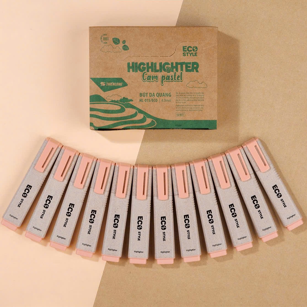 Bút dạ quang TL Eco Style HL-015/ECO