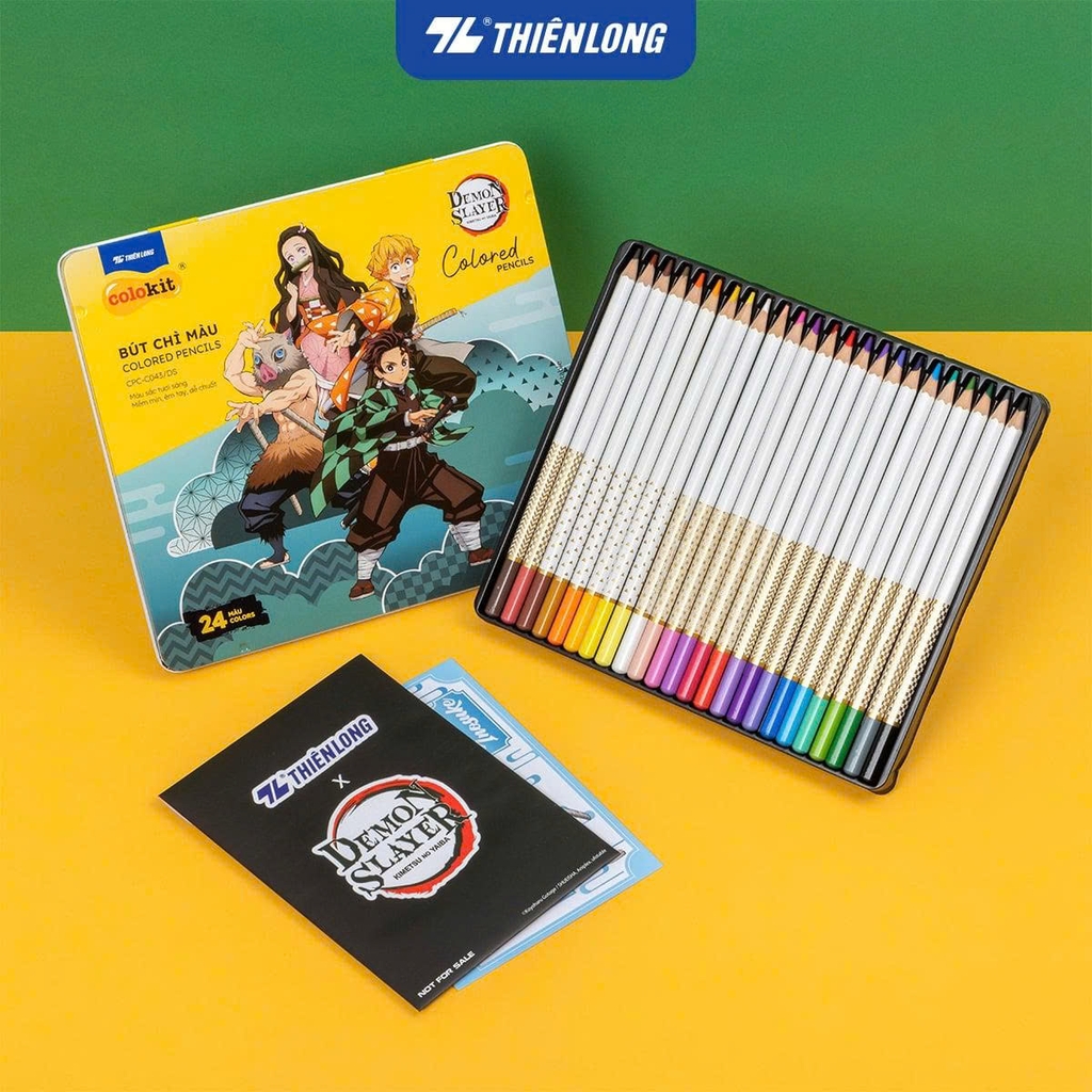 Bút chì màu TL Colokit CPC-C042 / CPC-C043, Màu chì
