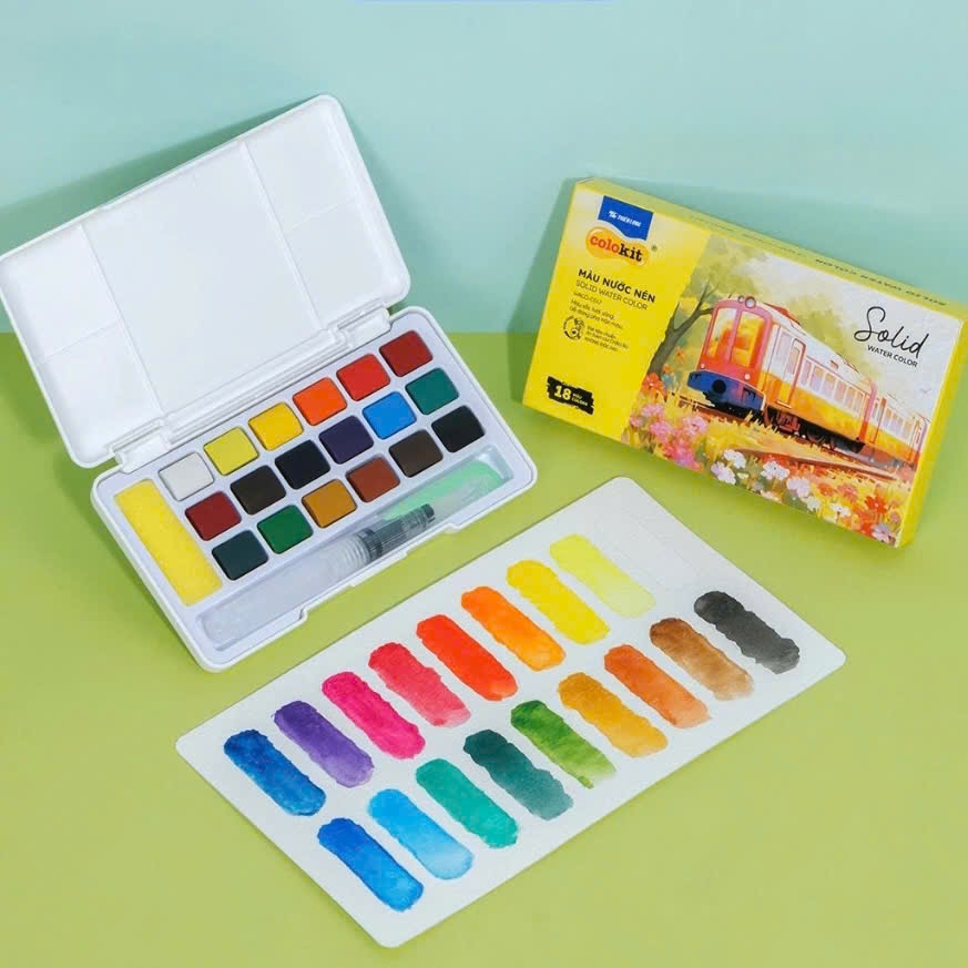 Màu nước nén TL Colokit Waco-C016 / Waco-C017 / Waco-C018