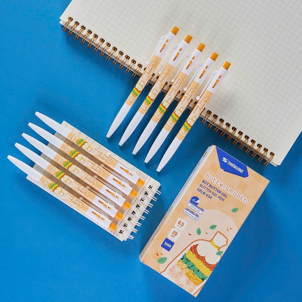 Bút gel TL Buttersmooth GeLB-034 xanh (20)