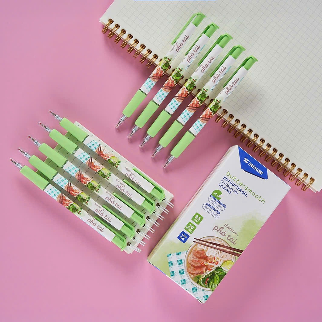 Bút gel TL Buttersmooth GeLB-033 xanh (20)