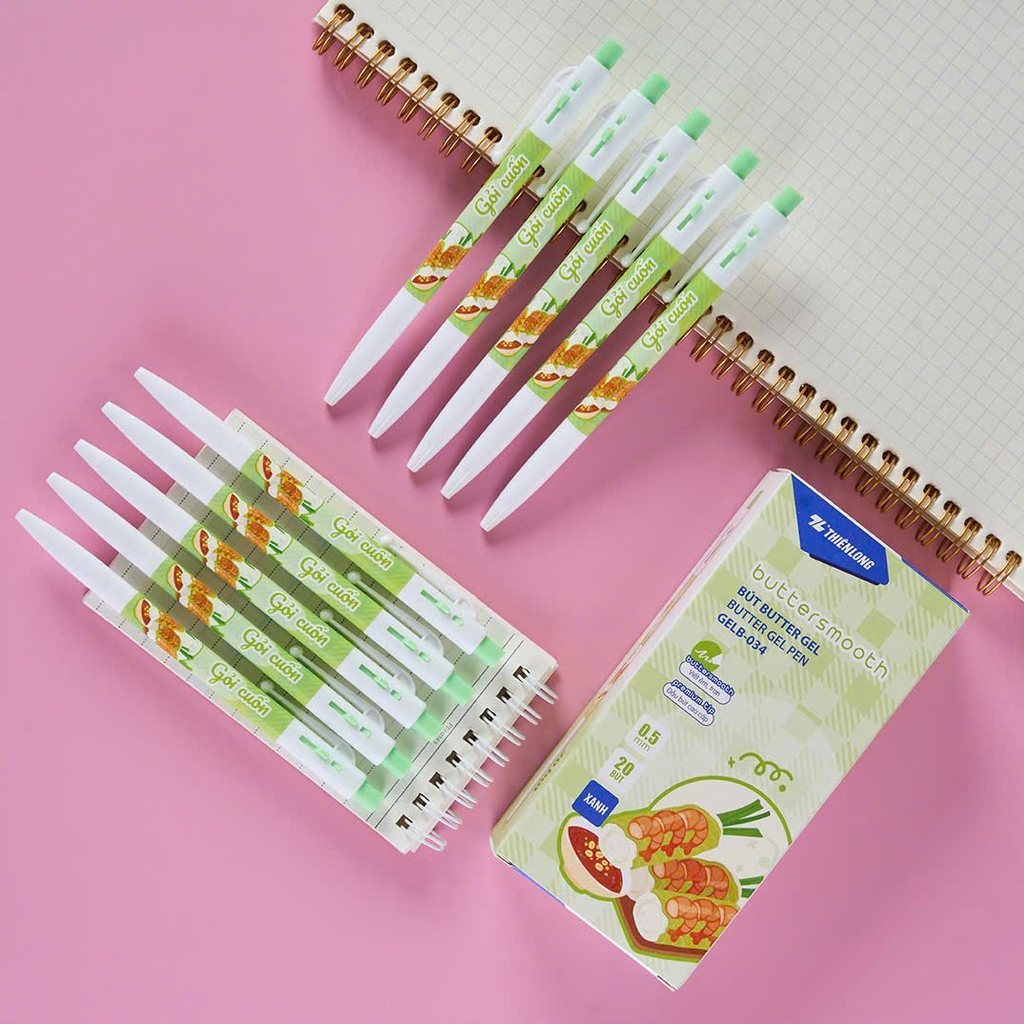 Bút gel TL Buttersmooth GeLB-034 xanh (20)