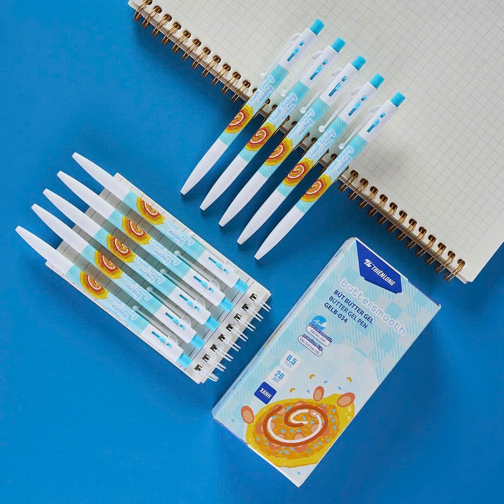 Bút gel TL Buttersmooth GeLB-034 xanh (20)