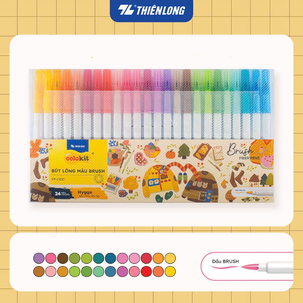 Bút lông màu TL Colokit hygee