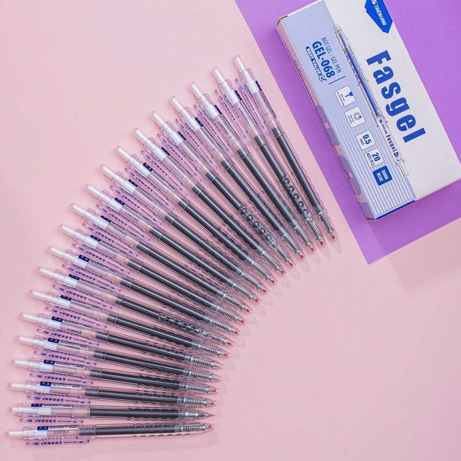 Bút gel TL GeL-068  (20), Bút bi nước, Viết mực nước, Văn phòng phẩm