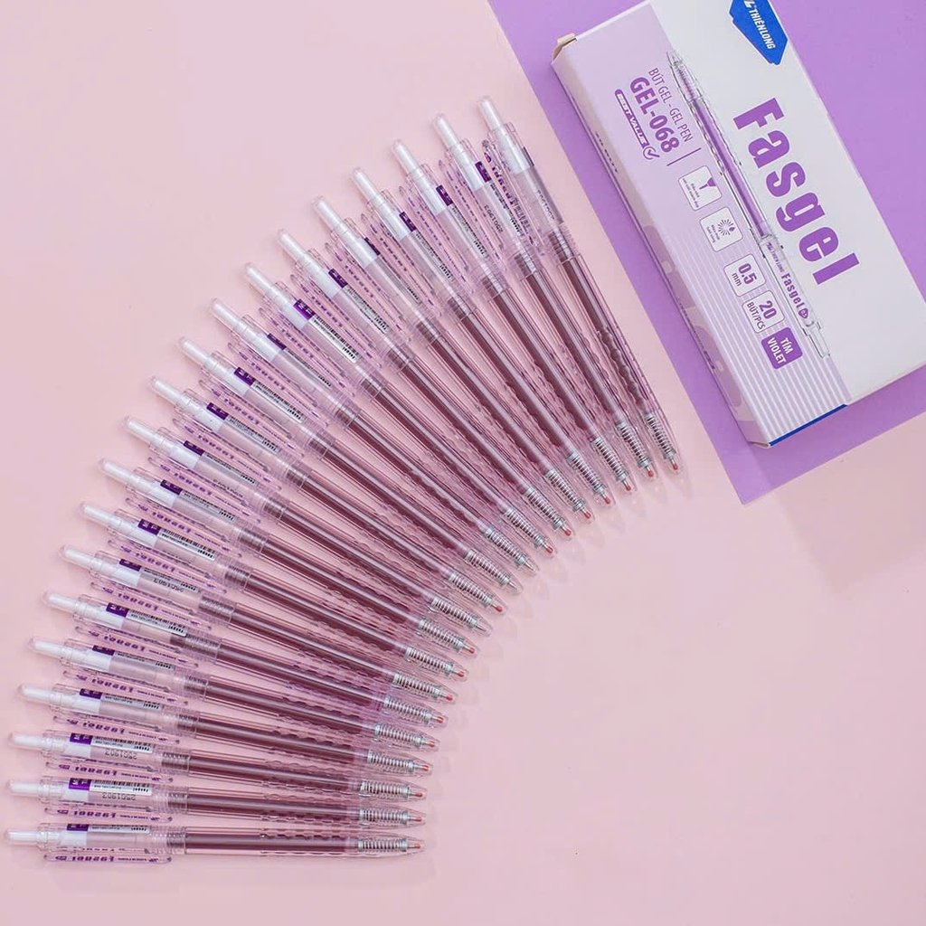 Bút gel TL GeL-068  (20), Bút bi nước, Viết mực nước, Văn phòng phẩm
