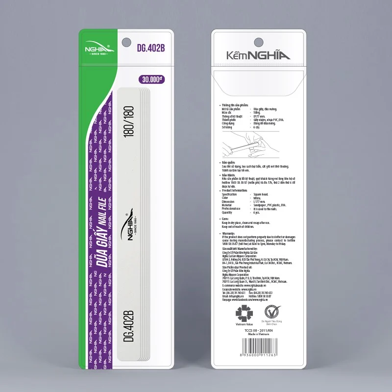 Dũa móng tay giấy Nghĩa DG-402B