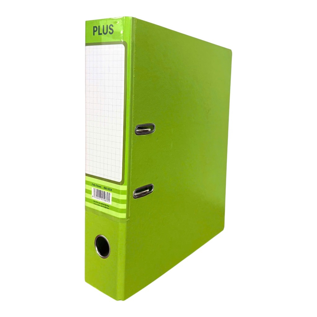 Bìa còng 1 mặt si Plus 800-V026 / 800-V027 / 800-V028 /  800-V029 7cm F4 (30)