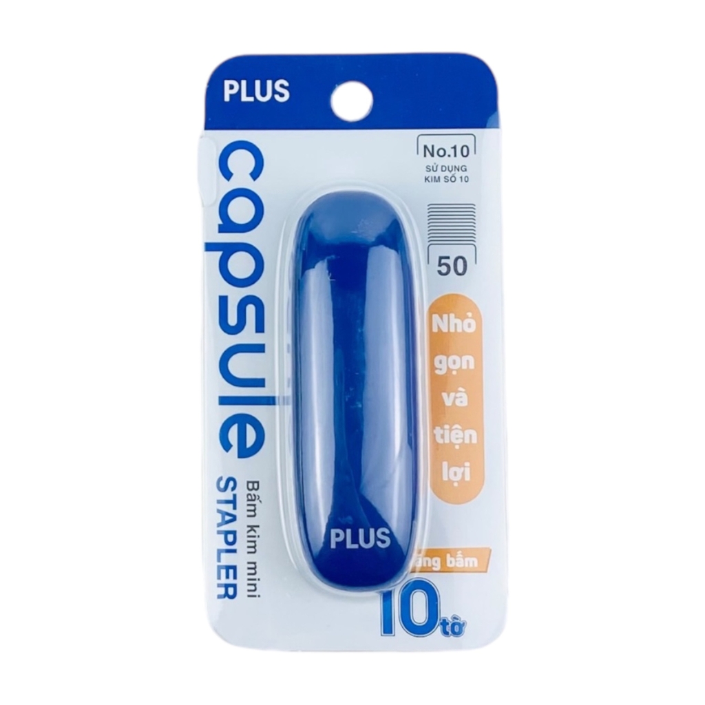 Bấm kim mini số 10 Plus 210-V014/ 210-V015/ 210-V016/ 210-V017 10 tờ (10)