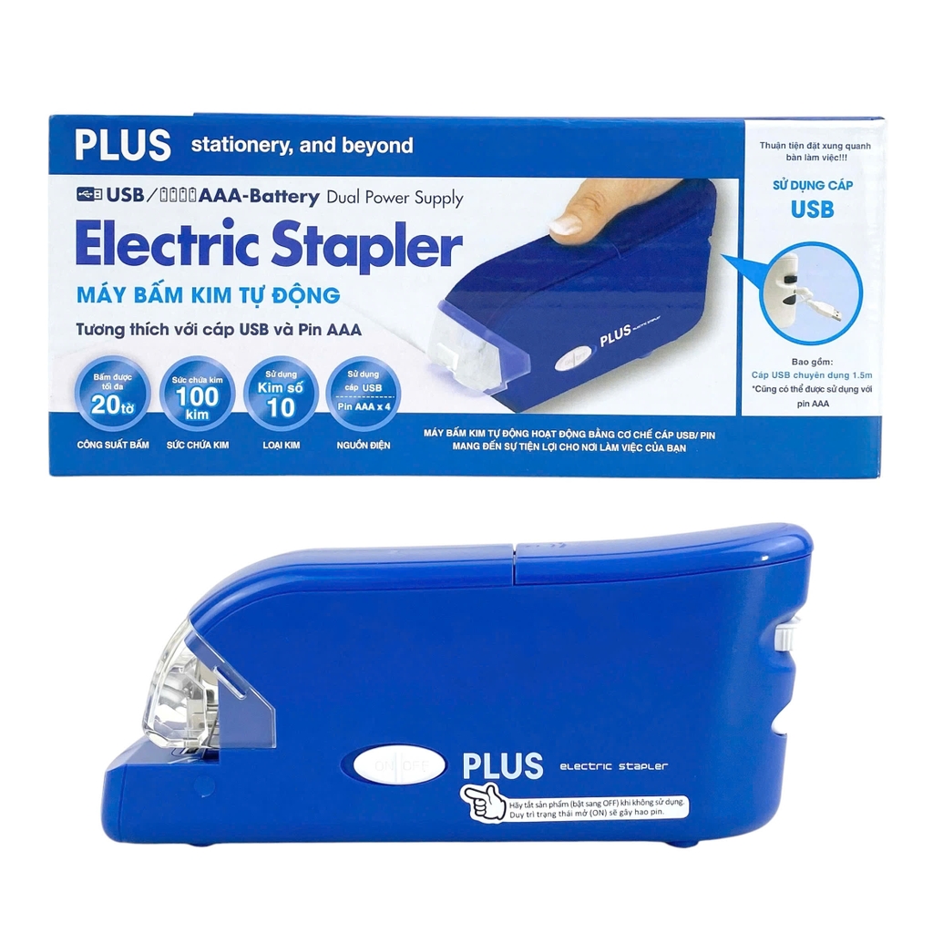 Bấm kim tự động Plus 210-V018 / 210-V019