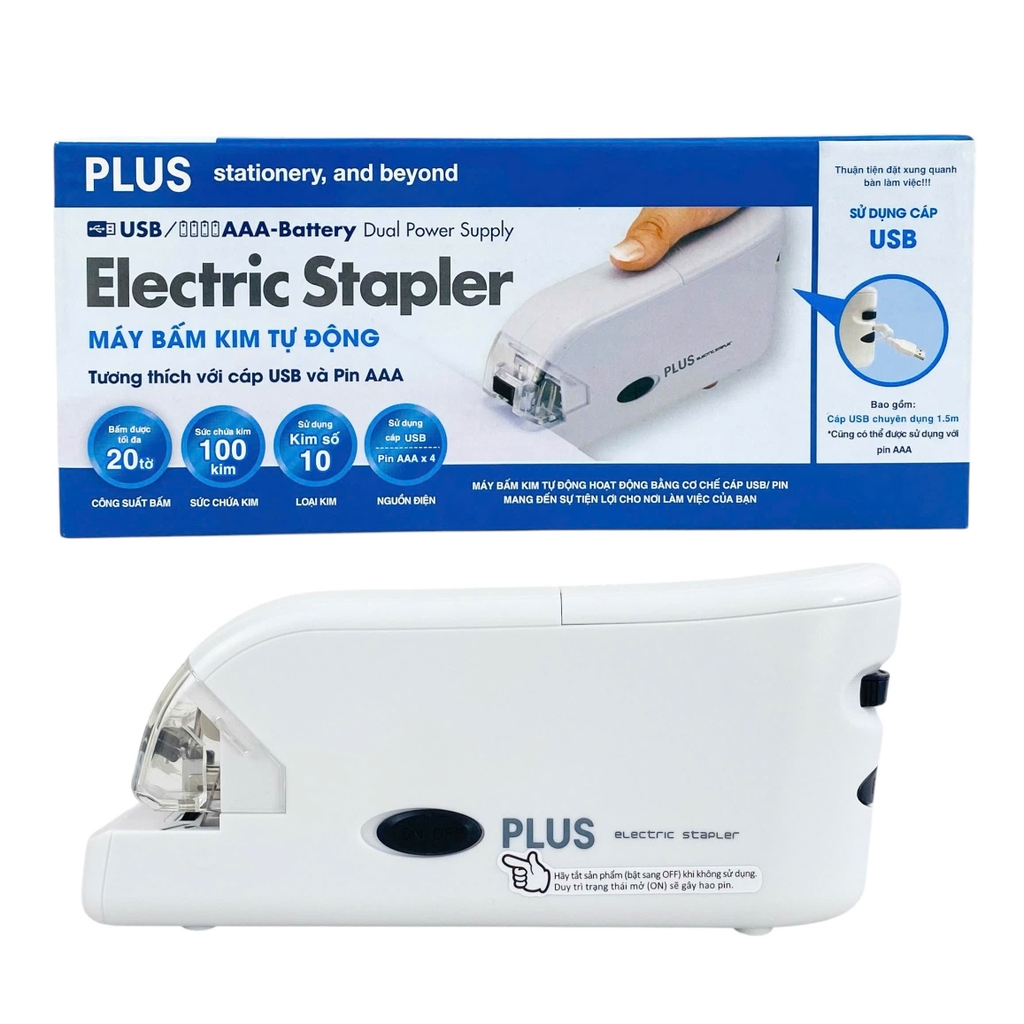 Bấm kim tự động Plus 210-V018 / 210-V019