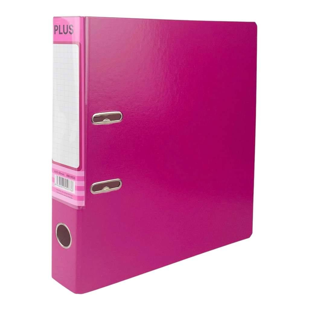 Bìa còng 1 mặt si Plus 800-V022/ 800-V023 5cm A4 (20)