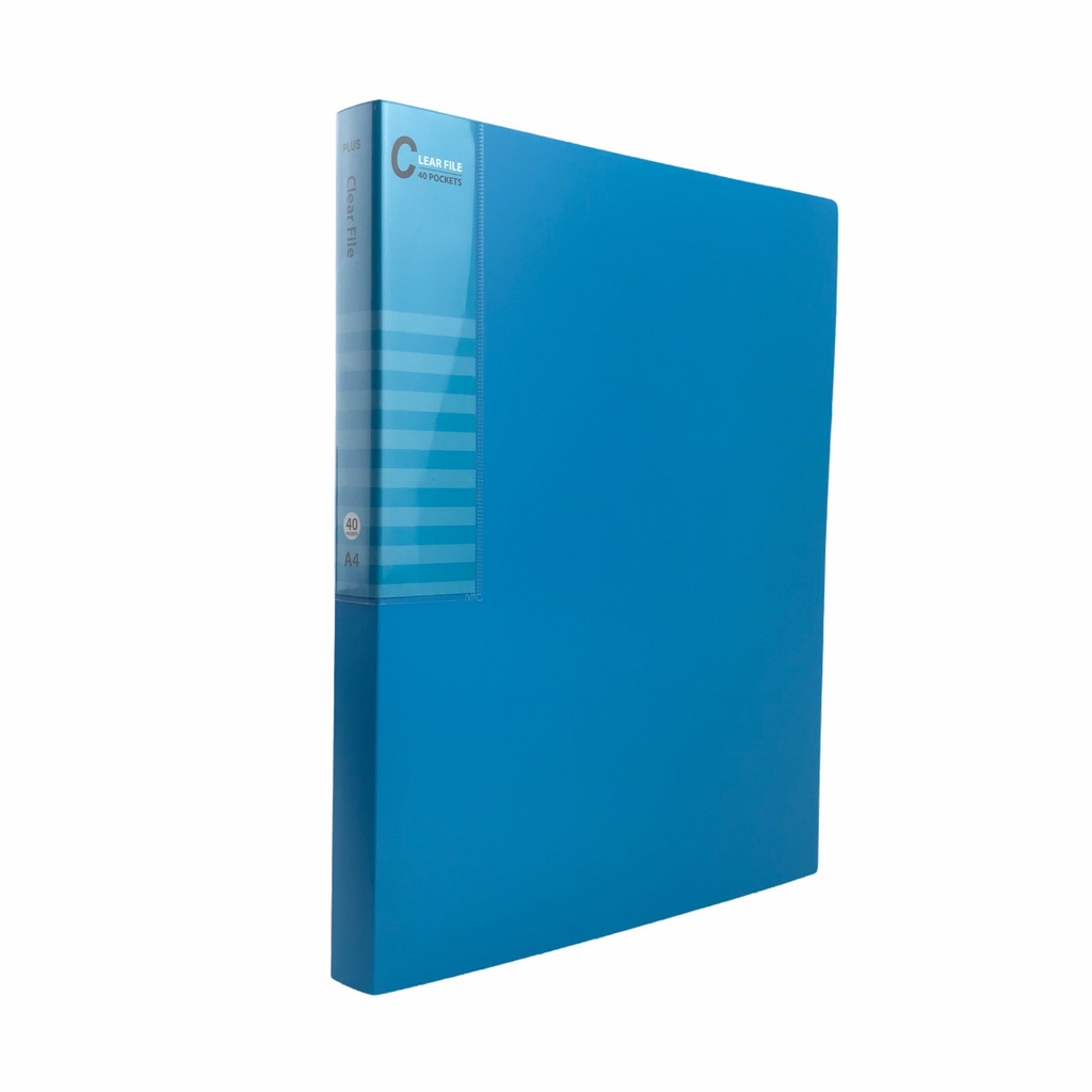 Bìa 40 lá nhựa Plus 82-V091 / 82-V092 / 82-V093 / 82-V094 / 82-V095 / 82-V096 (20)