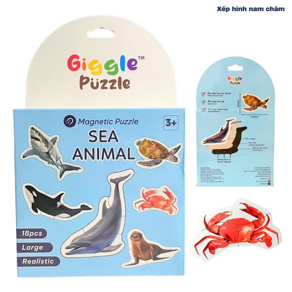 Xếp hình nam châm NT Giggle Puzzle