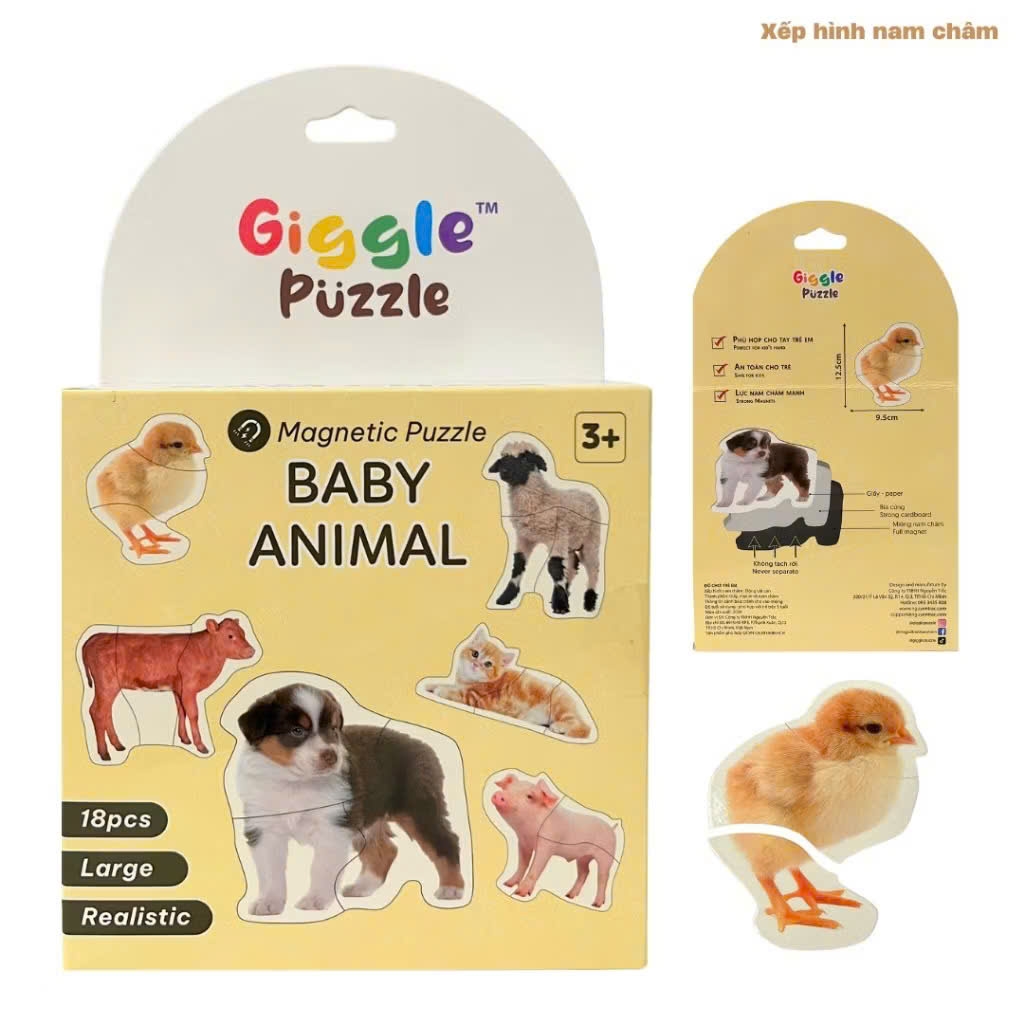 Xếp hình nam châm NT Giggle Puzzle
