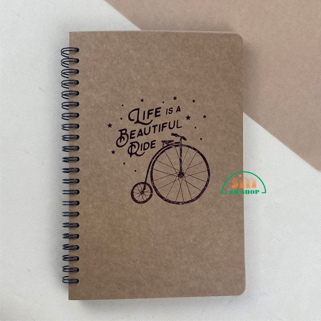 Sổ lò xo Kraft NT KRN  120 trang 100gsm