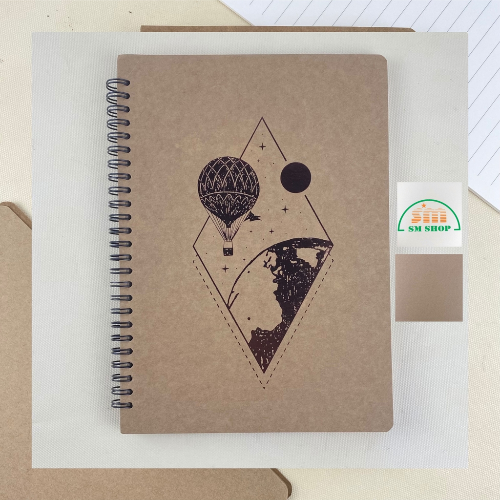 Sổ lò xo Sandwich NT KRS 120 trang