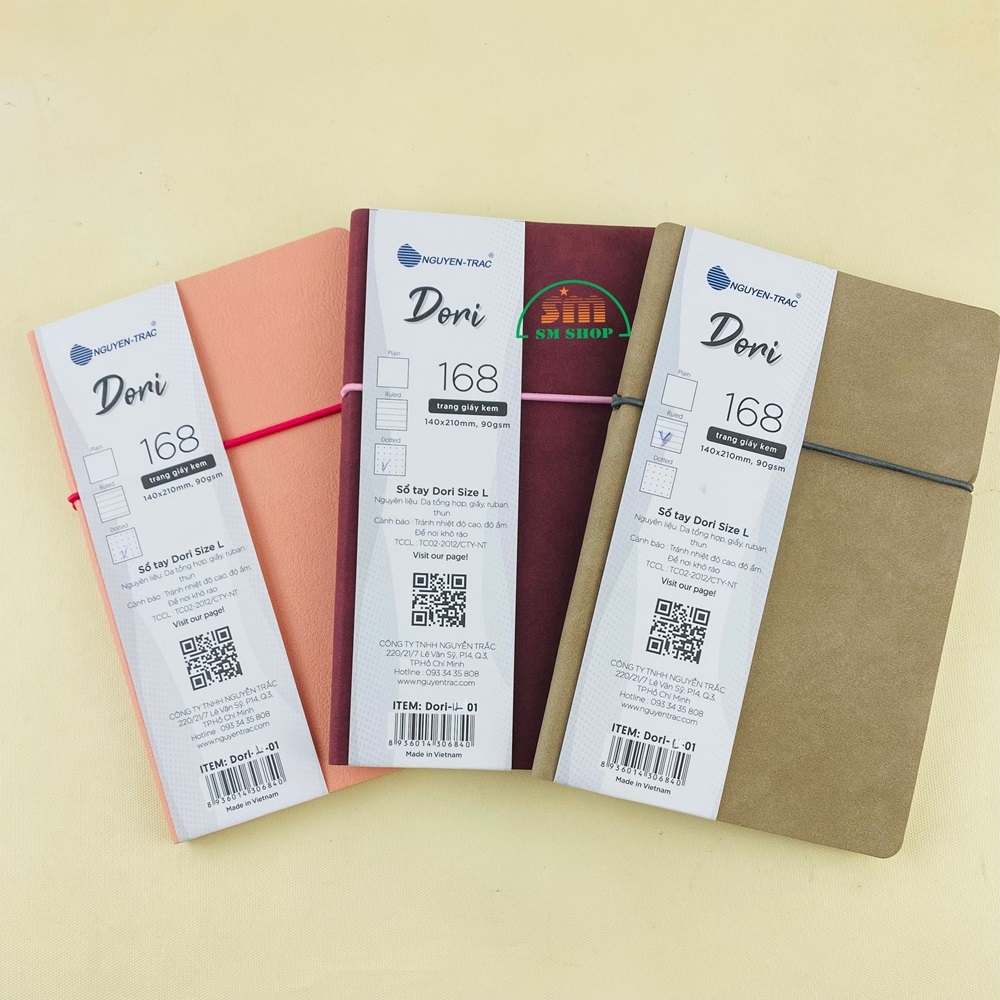 Sổ da NT Dori-L-01/ Dori-M-01