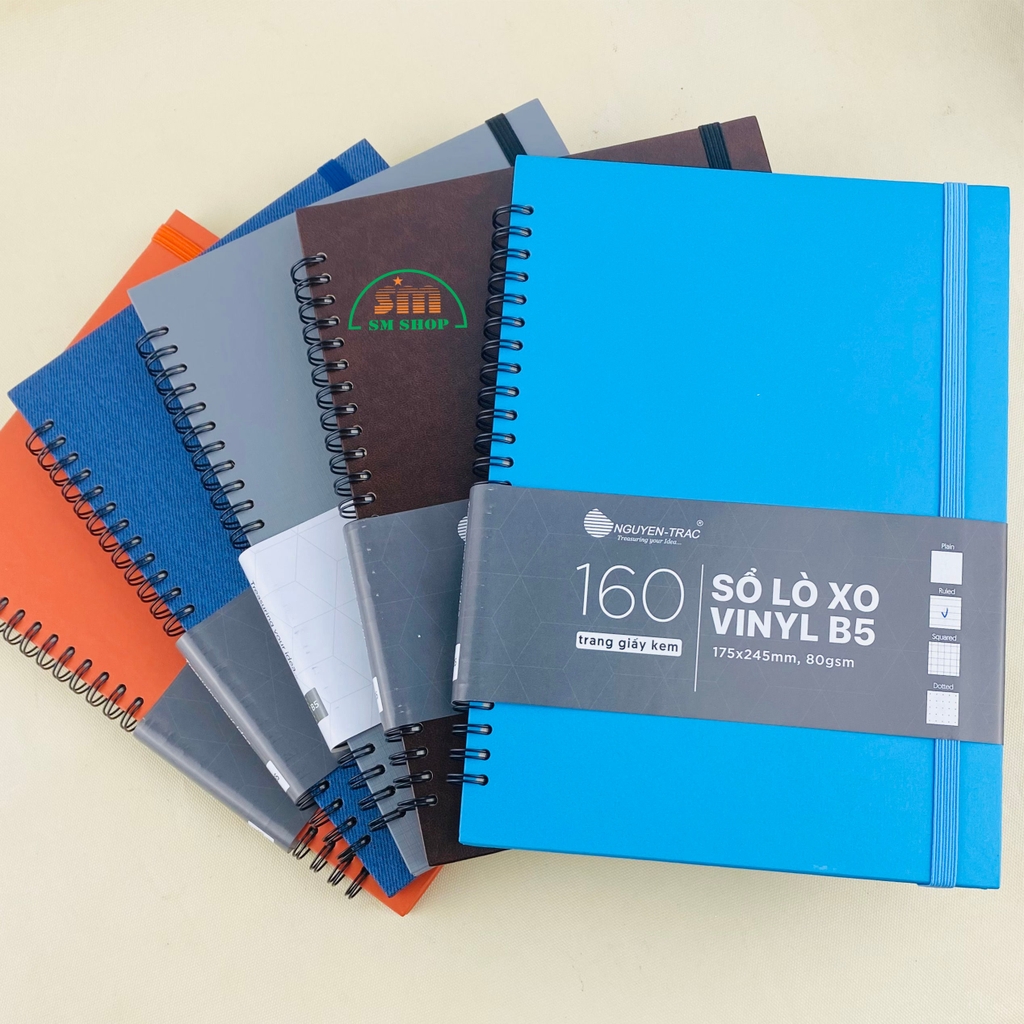 Sổ lò xo NT Vinyl E1T/A6R / E1T/ A5R / E1T/B5R