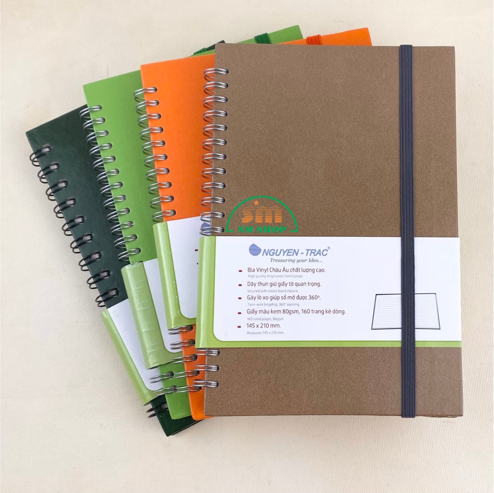 Sổ lò xo NT Vinyl E1T/A6R / E1T/ A5R / E1T/B5R