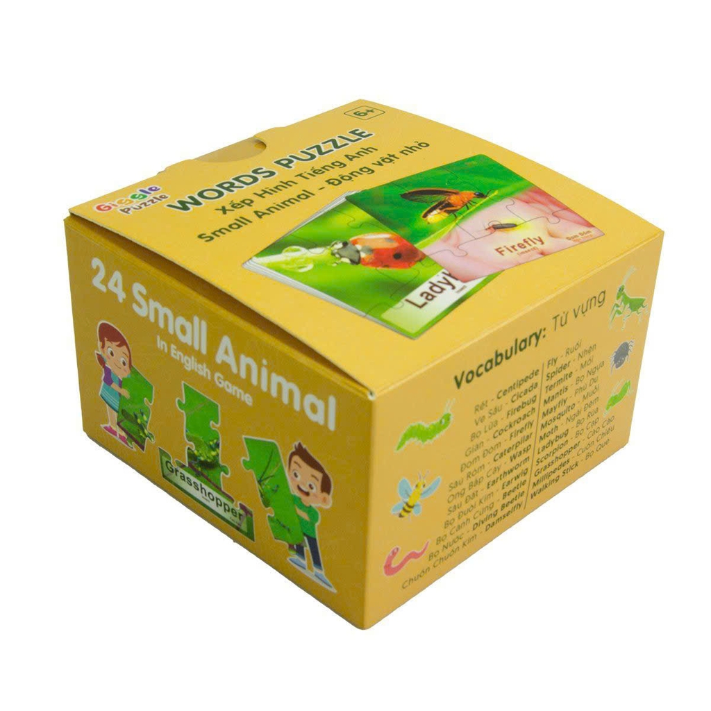 Xếp hình tiếng Anh 100 mảnh NT Giggle Puzzle