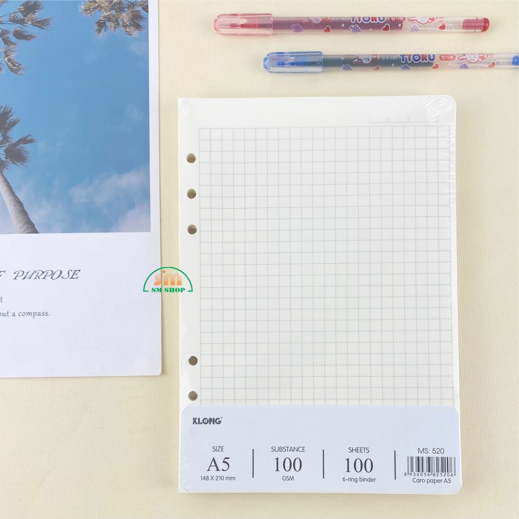 Ruột sổ còng KLong A5 (60)