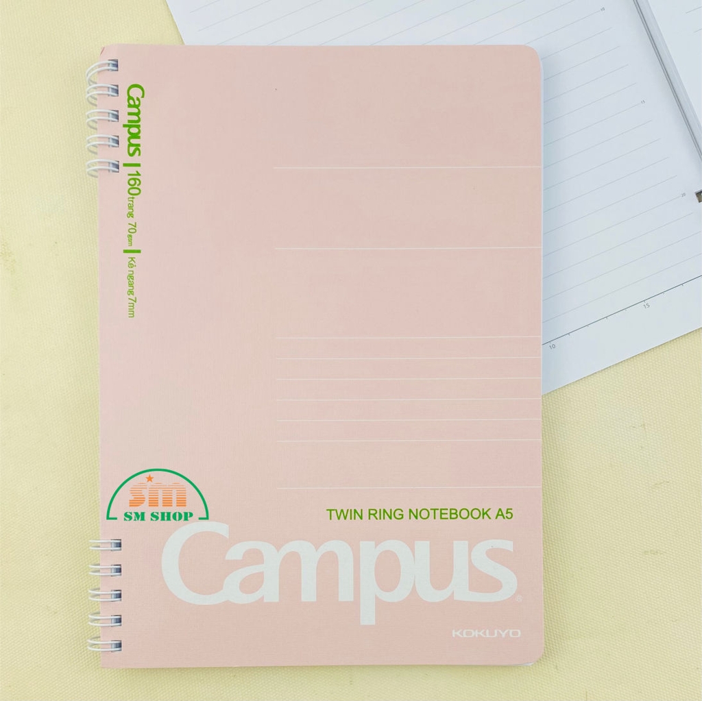 Sổ lò xo Campus RN-A5L160KU A5