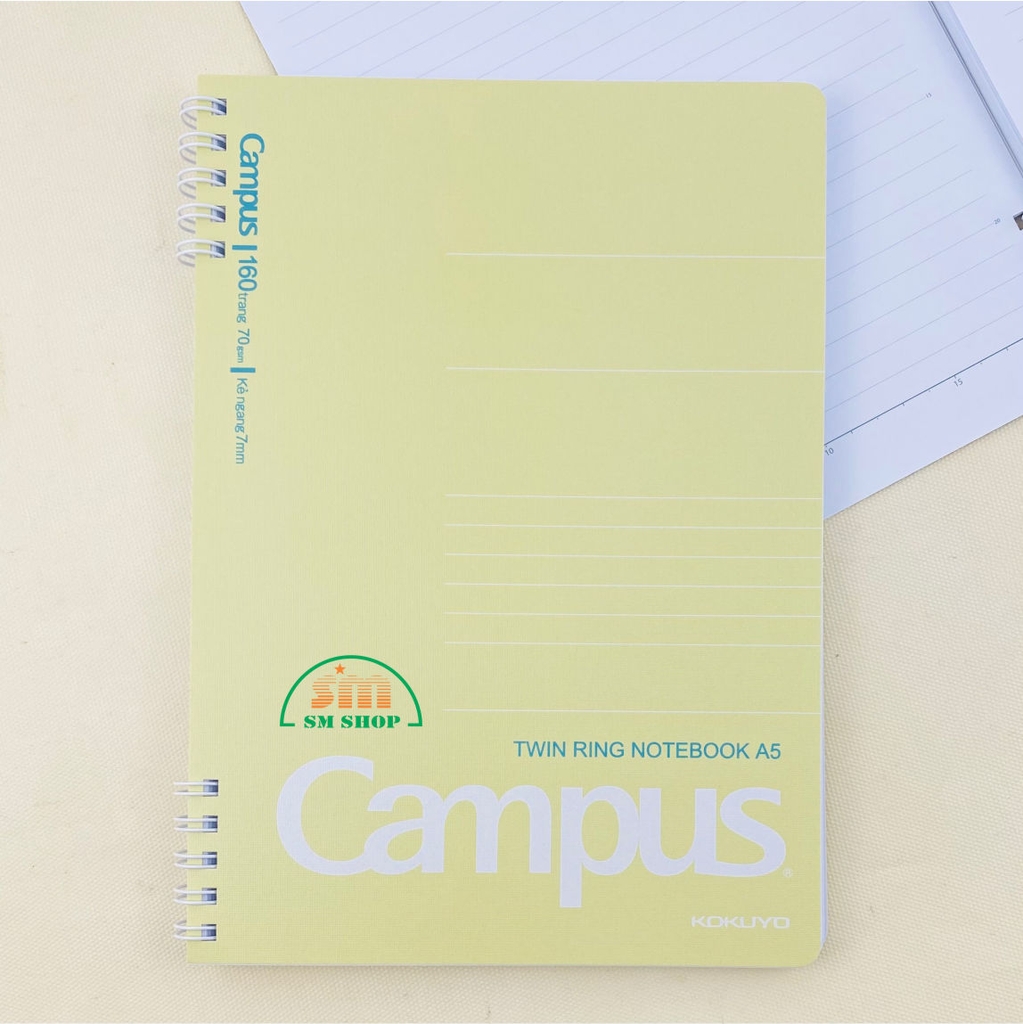 Sổ lò xo Campus RN-A5L160KU A5
