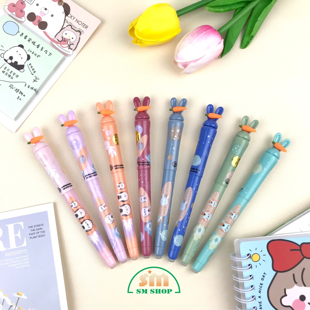 Bút máy xóa được + ống mực Ánh Dương AD SH070