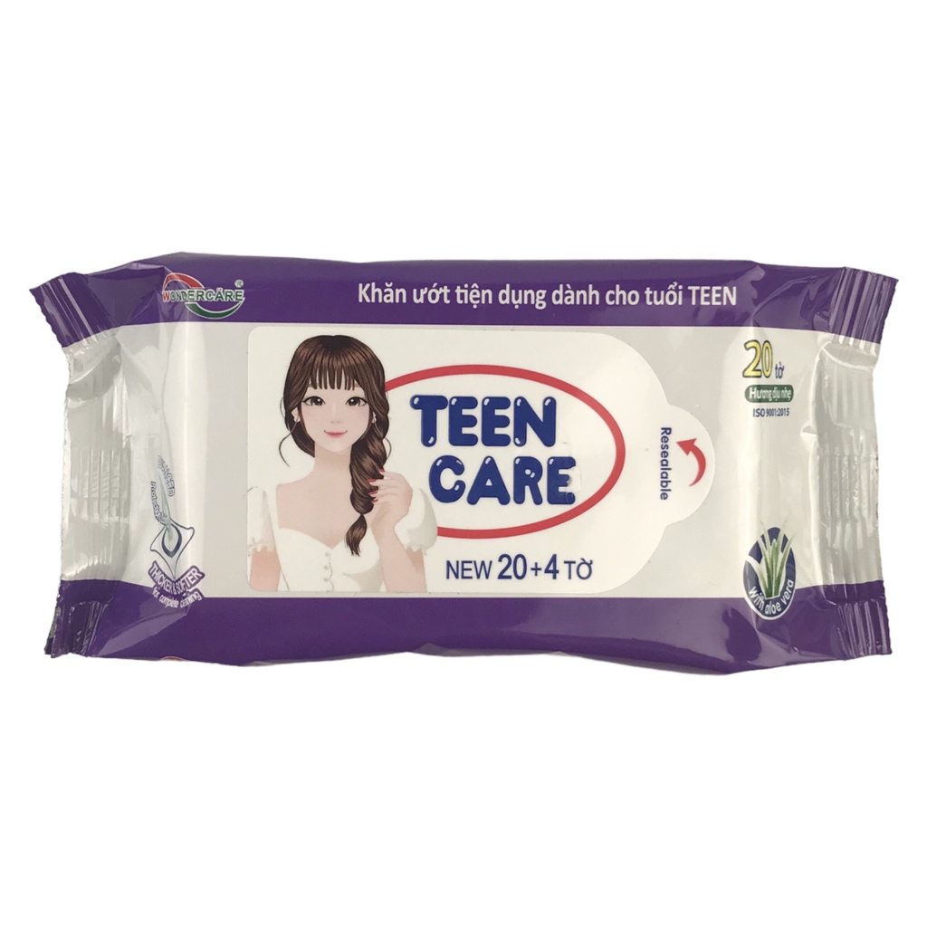 Khăn ướt Teencare 20 tờ (60)