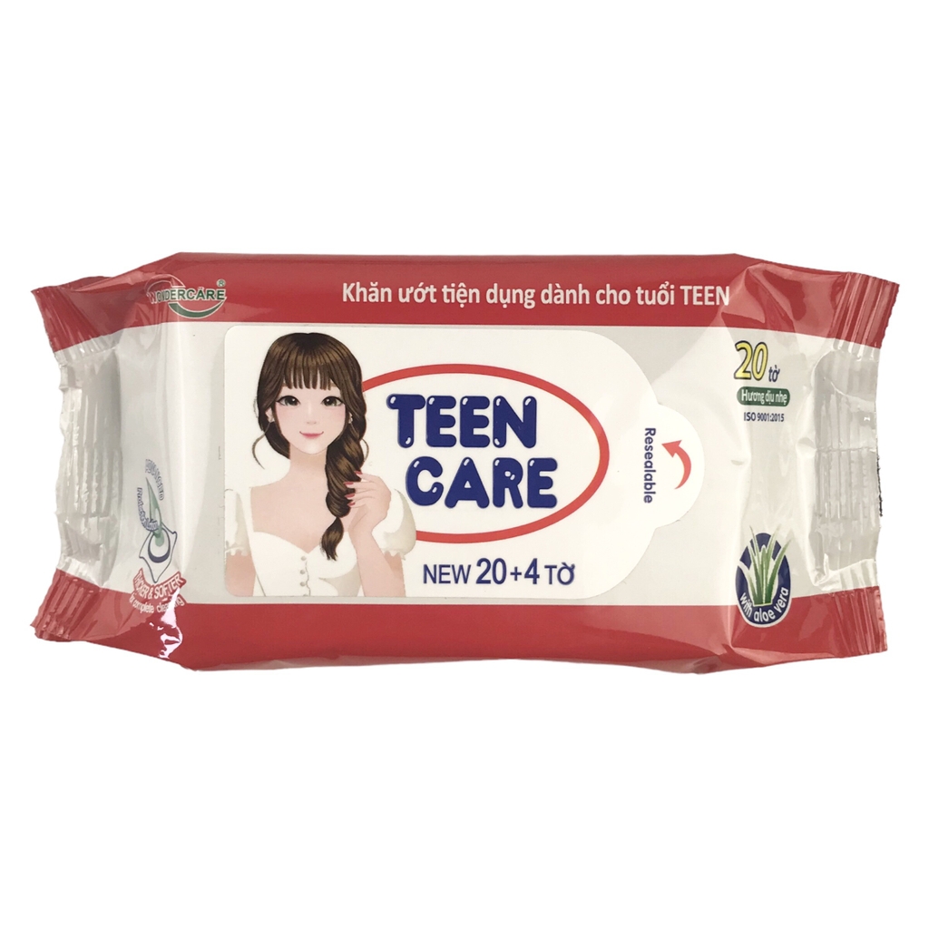 Khăn ướt Teencare 20 tờ (60)