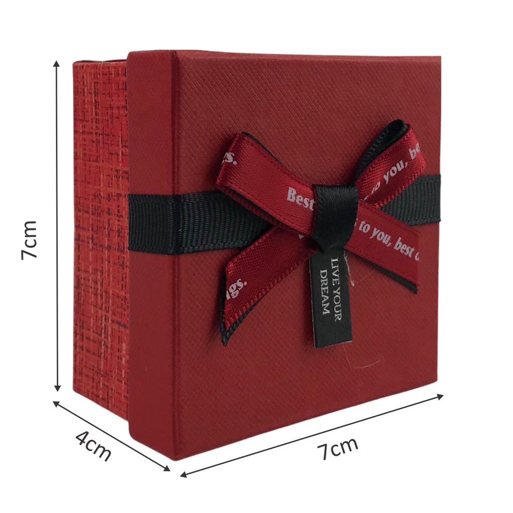 Hộp quà LL 7x7x4cm vuông