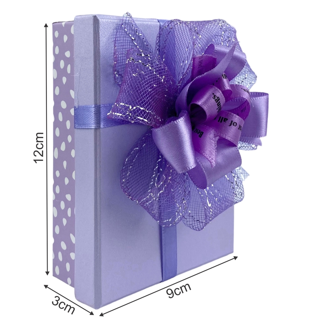 Hộp quà LL 12x9x3cm chữ nhật