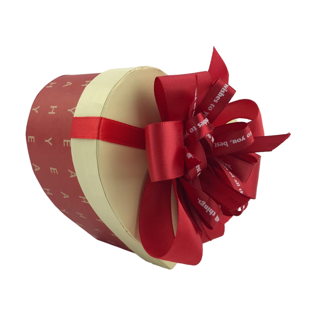 Hộp quà LL 12x6cm tim