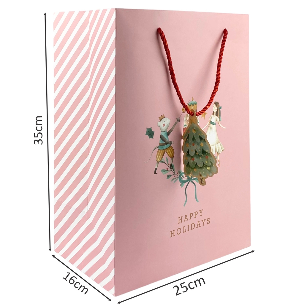 Giỏ giấy LL Txmas 35x25x16cm đứng