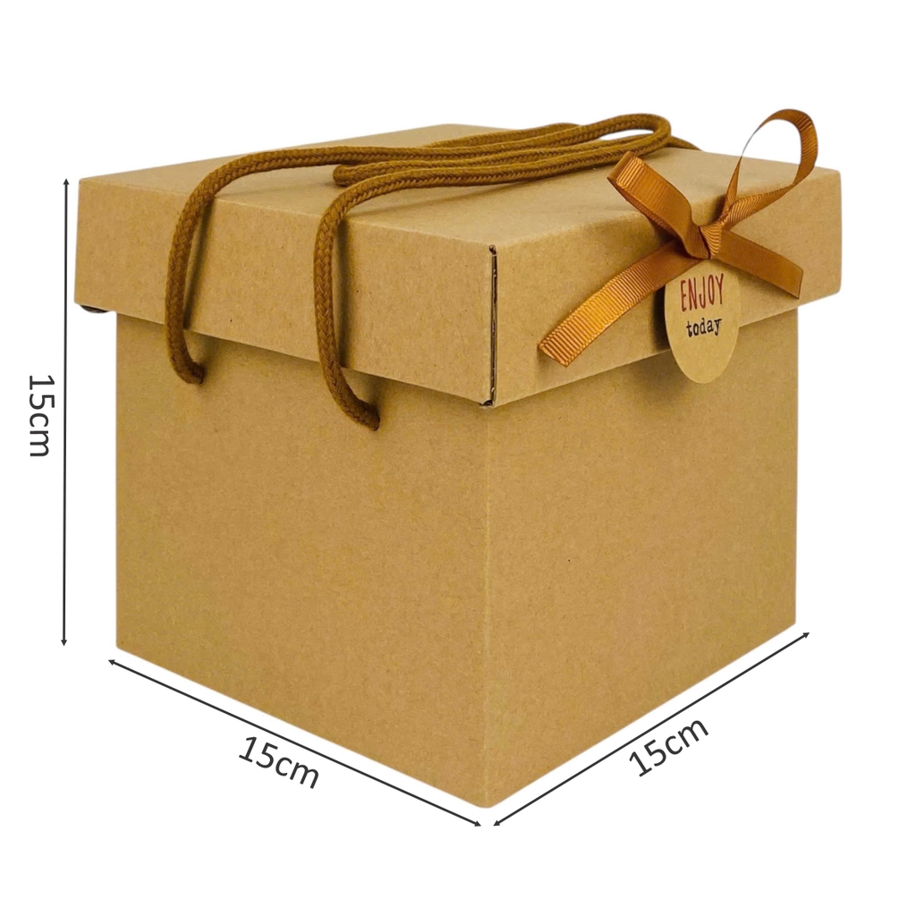 Hộp xếp quai kraft LL vuông