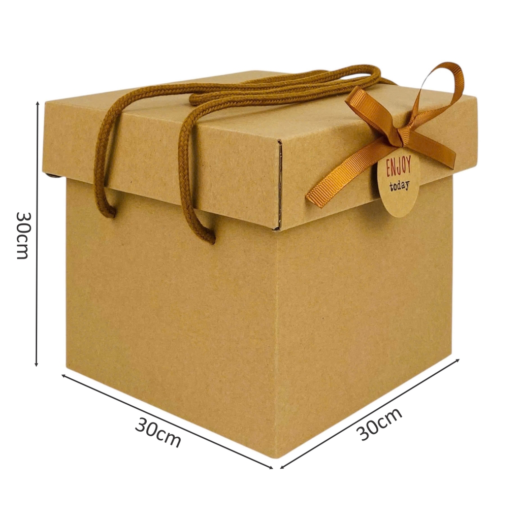 Hộp xếp quai kraft LL vuông