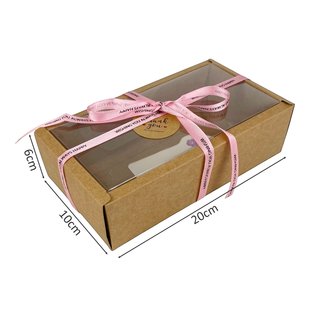 Hộp xếp kính kraft LL chữ nhật