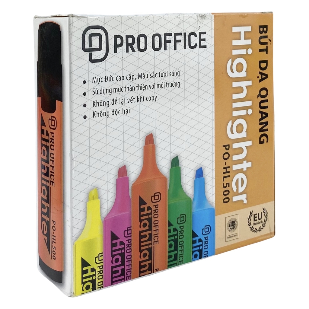 Bút dạ quang Pro Office PO-HL500 (10)