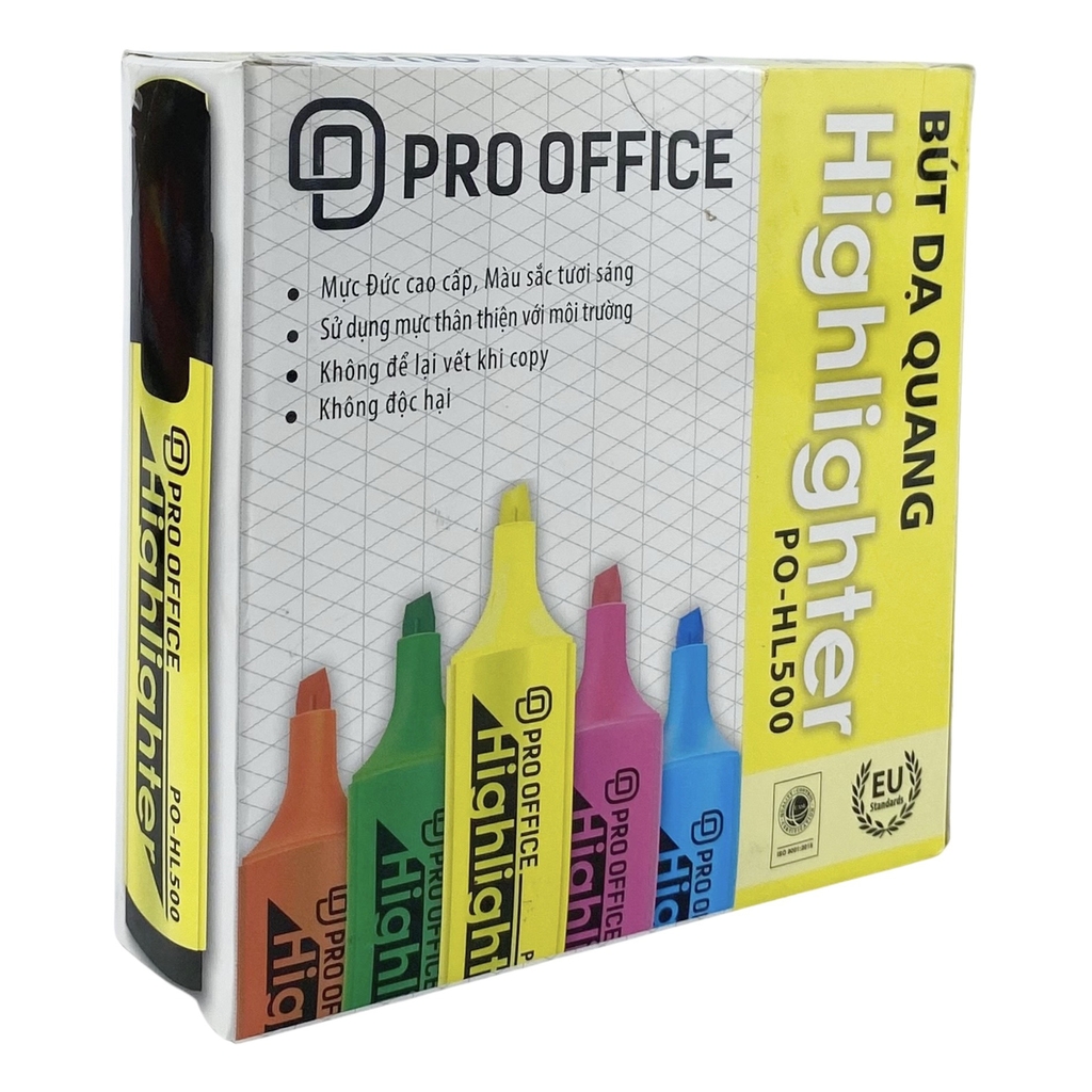 Bút dạ quang Pro Office PO-HL500 (10)