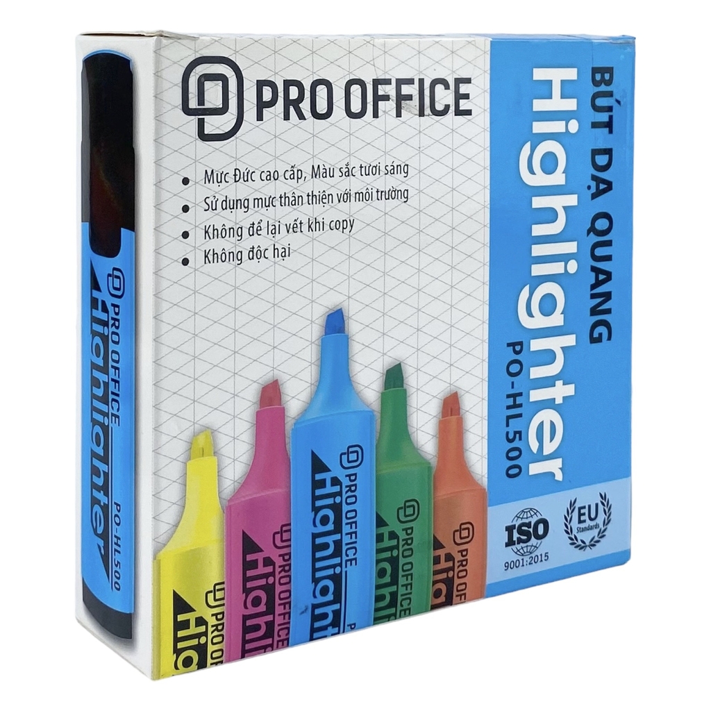 Bút dạ quang Pro Office PO-HL500 (10)