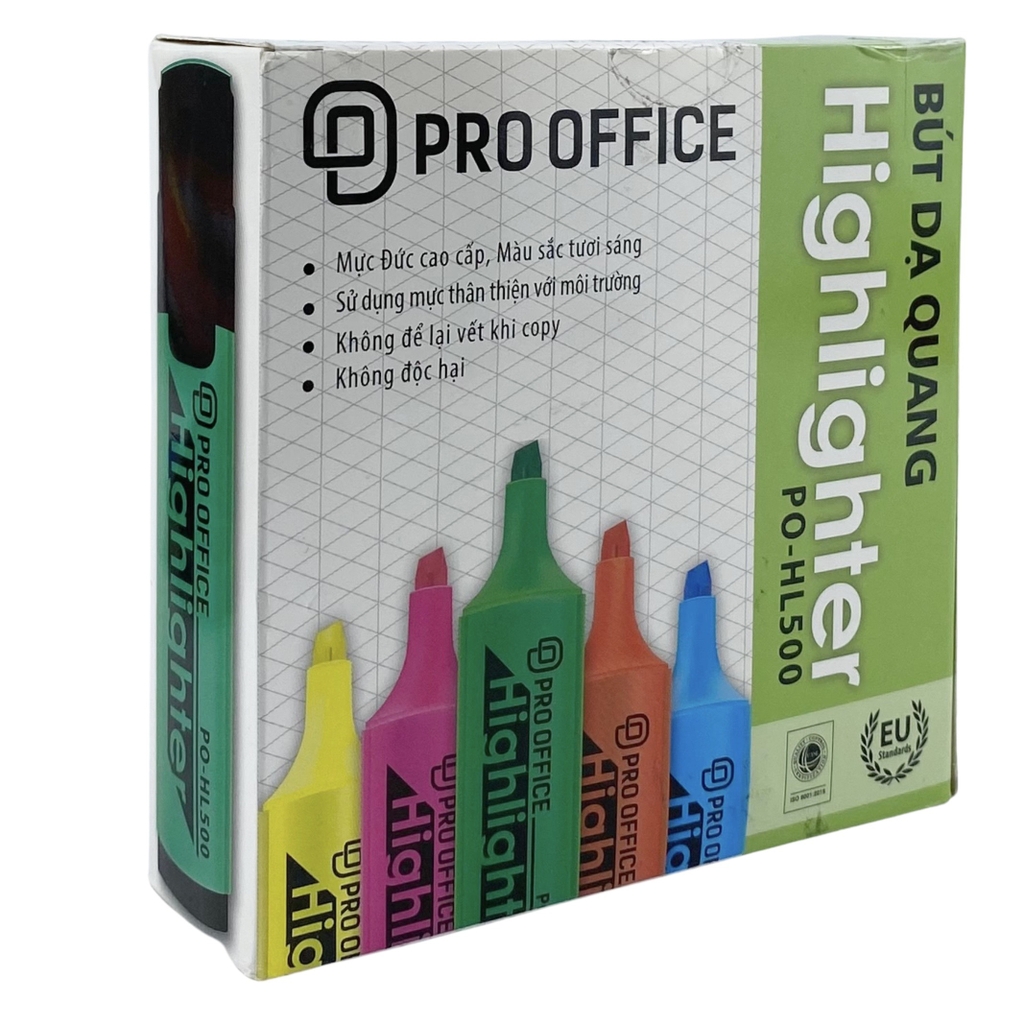 Bút dạ quang Pro Office PO-HL500 (10)