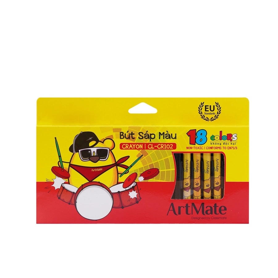 Bút sáp màu ClassMate CL-CR101 / CL-CR102 / CL-CR103