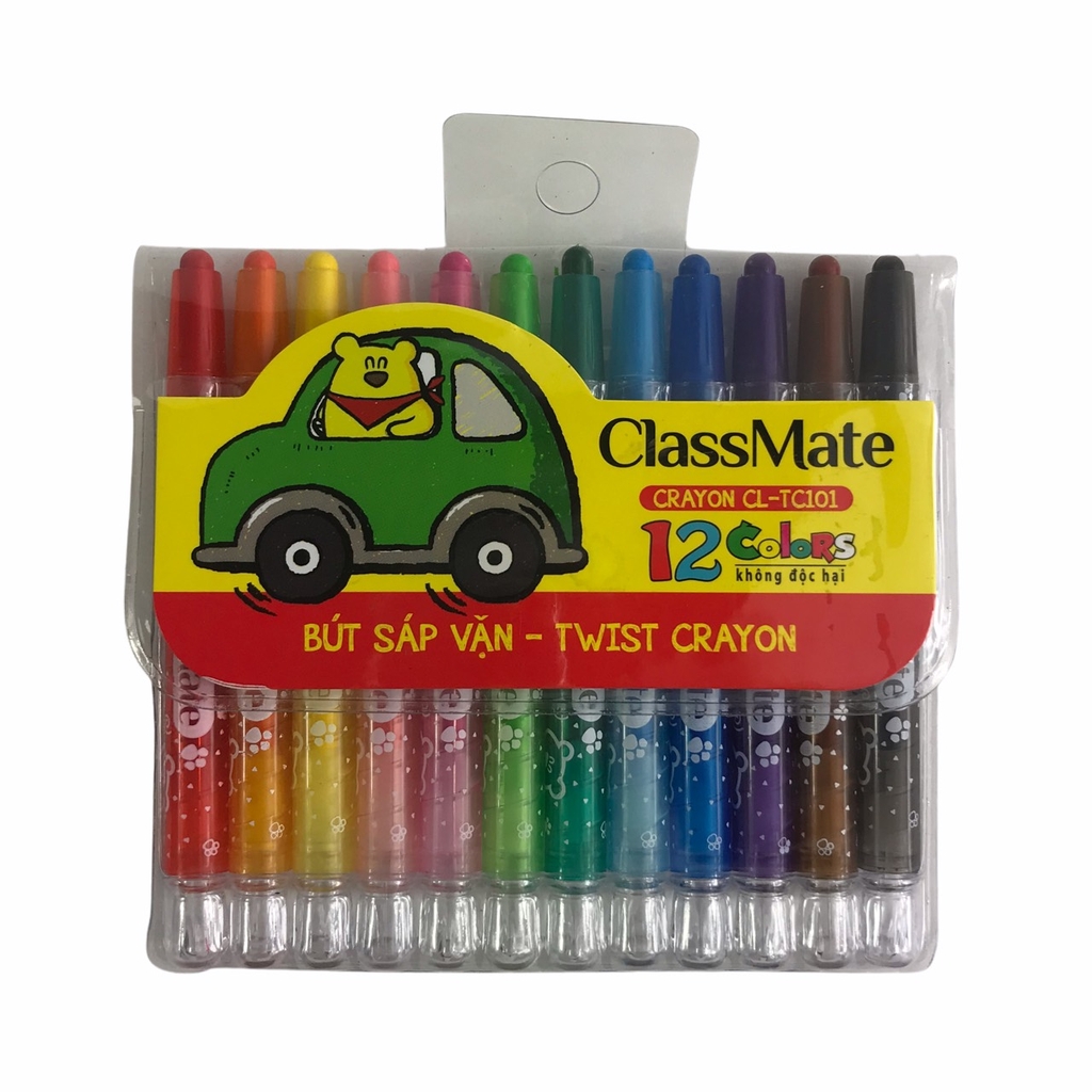 Bút sáp vặn Classmate CL-TC101 / CL-TC102 / CL-TC103