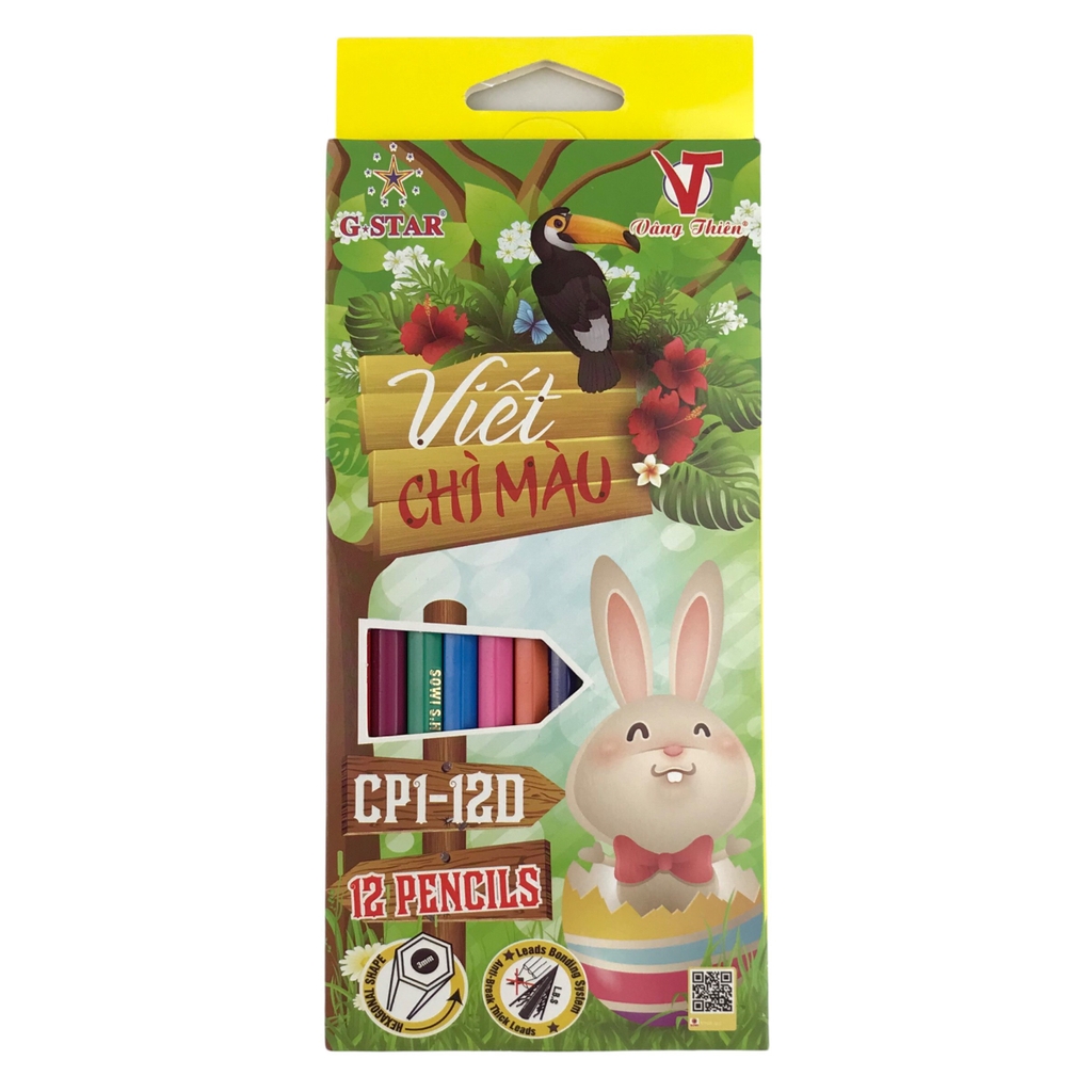 Bút chì màu Gstar CP1-24D / CP1-12D dài