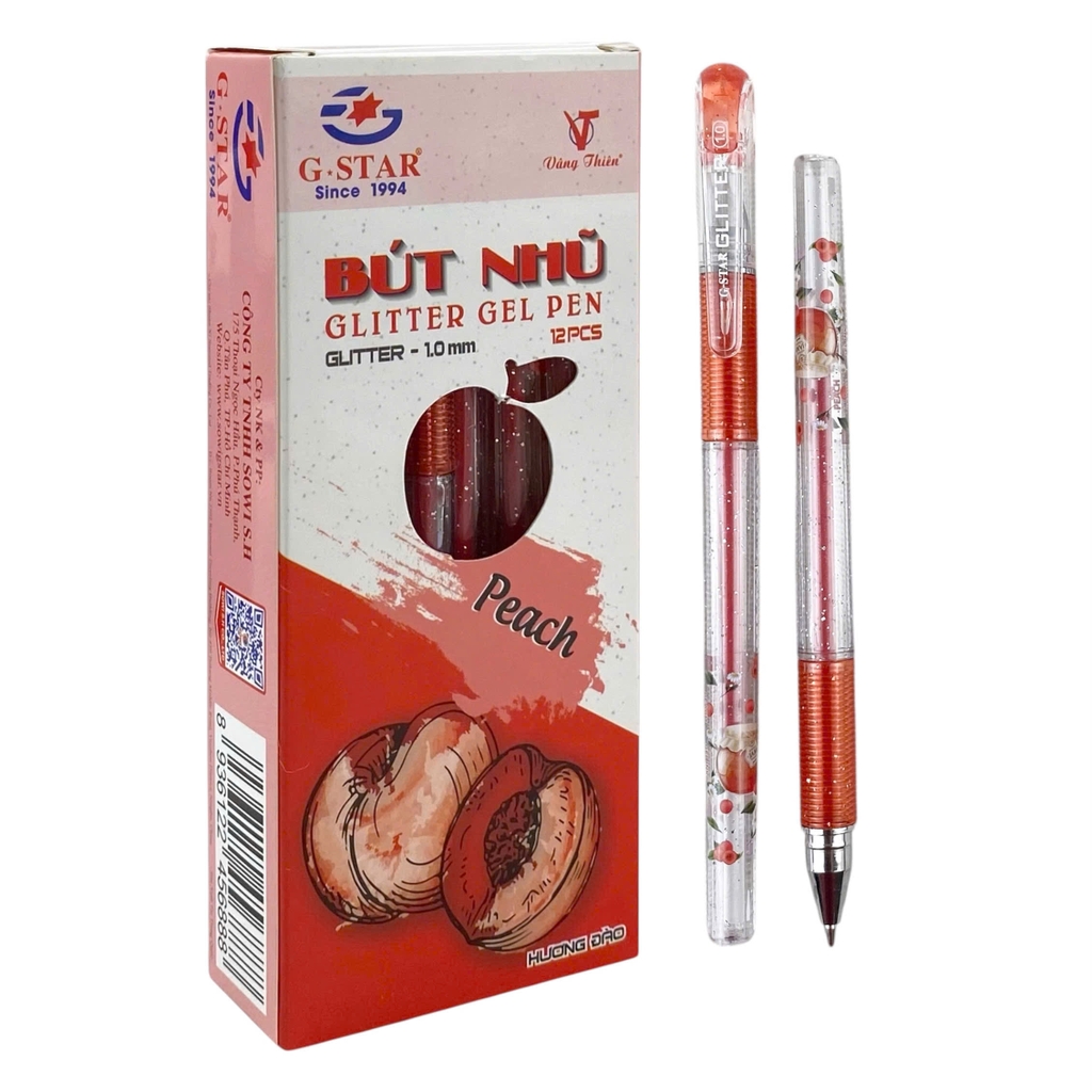 Bút gel kim tuyến Gstar Glitter (12/120)