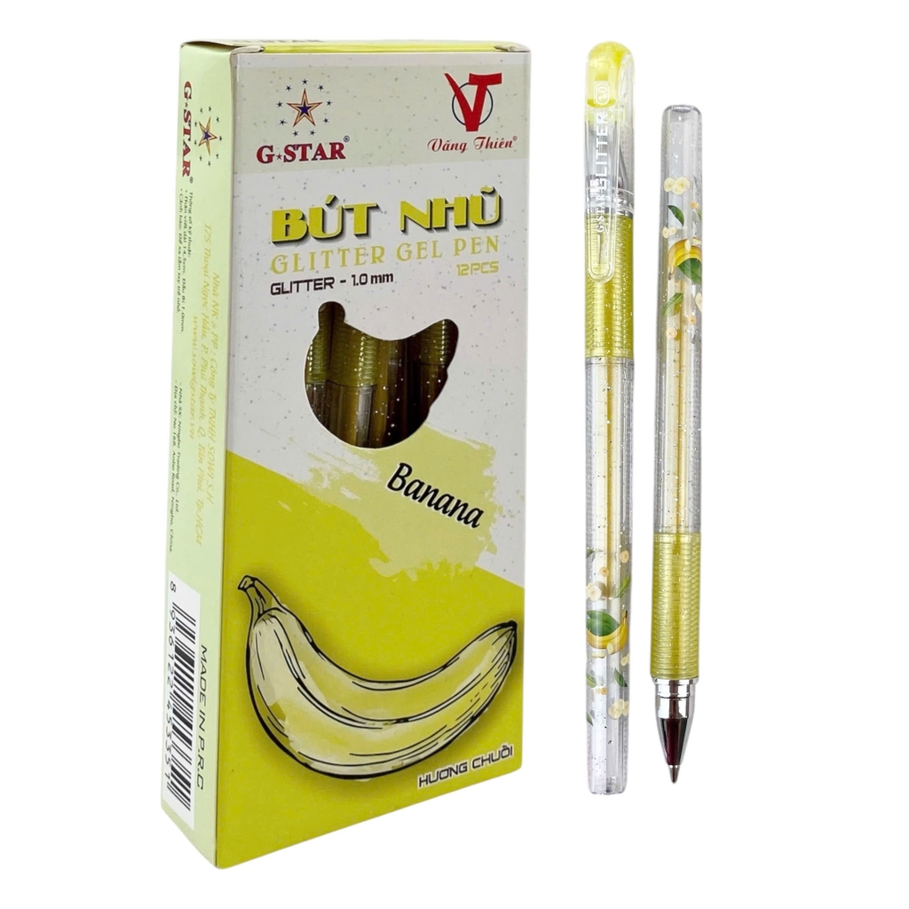 Bút gel kim tuyến Gstar Glitter (12/120)