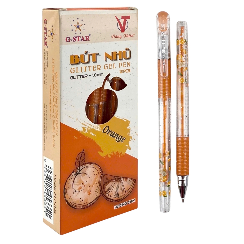 Bút gel kim tuyến Gstar Glitter (12/120)
