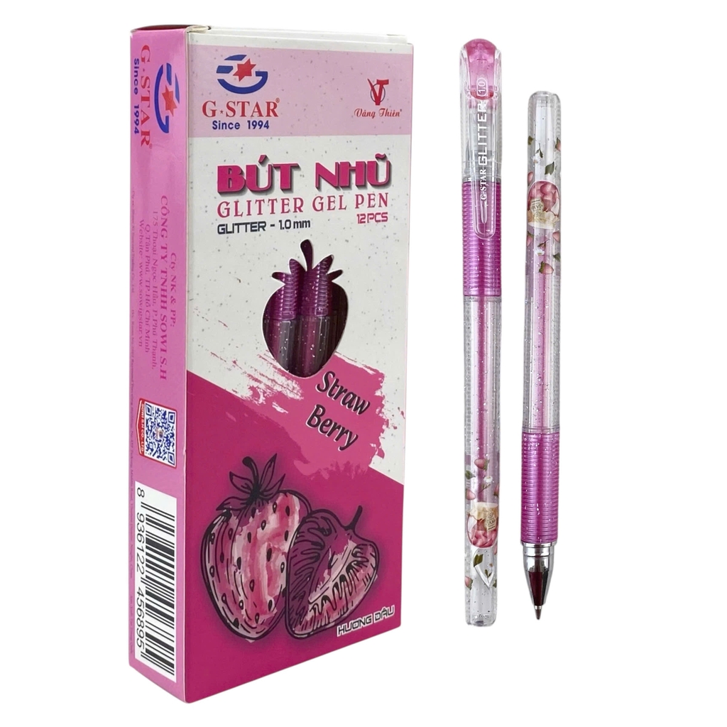 Bút gel kim tuyến Gstar Glitter (12/120)