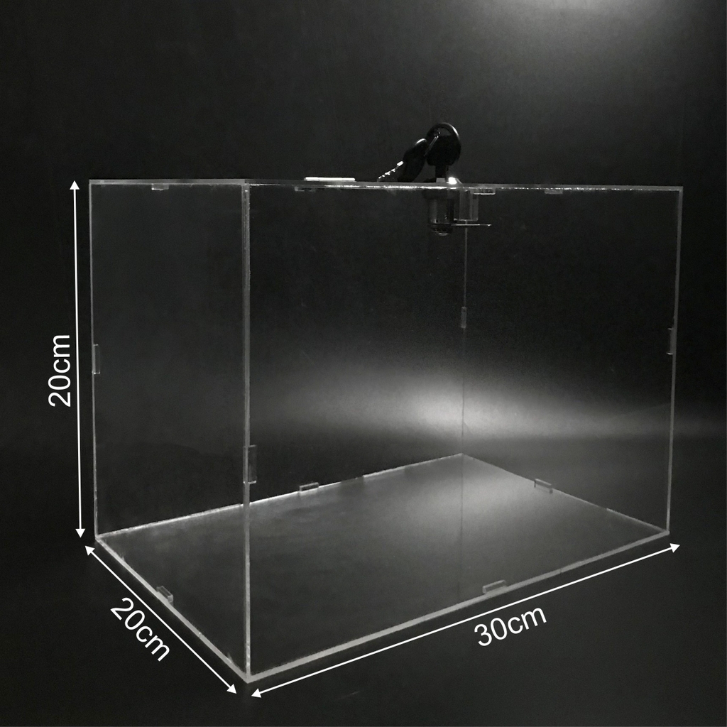 Thùng phiếu mica Enter H02 / H12 20x30x20cm
